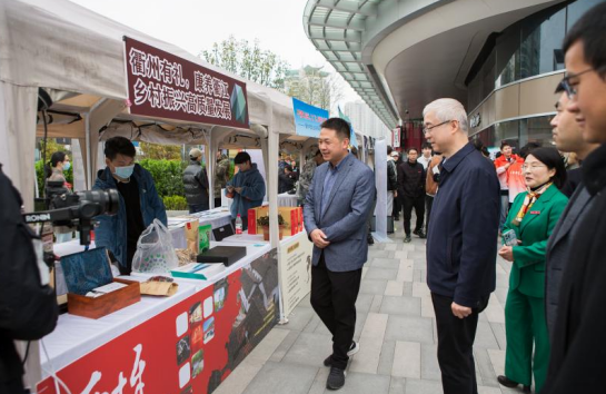 校地合作举办乡村共富农产品推介会